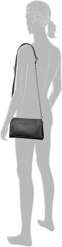 Lennon Damen Umhängetasche Crossbody Bag Klein Schwarz — Foto 3 von 5