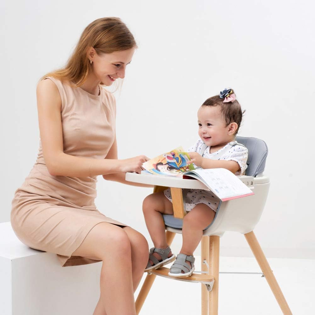 wooden high chair cushion