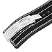 DEFY Power Lifting Belt Lever Buckle Genuine Leather 10MM Gym Training Exercise Belt Black