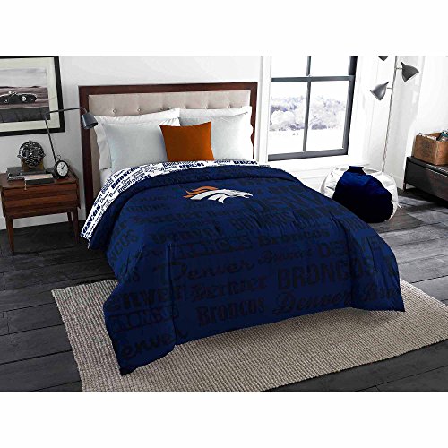 NFL Denver Broncos Twin/Full Bedding Comforter NFL Denver Broncos Twin/Full Bedding Comforter