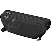 ViaTerra Crossbar Handlebar Trailpack | Universal Fit for Any Motorbike, Dirt Bike & Snow Bike WITH CROSSBARS | 1L Black