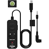 Fotga Sony RM-VPR1 Replacement Remote Control Commander with multi-terminal for Sony Alpha A6500 A6300 A6000 A7M2 A7R2 A7S2 A5100 A7S A5000 A7R A7 NEX-3N Cameras and Handy Camcorders Free Shoe Cover