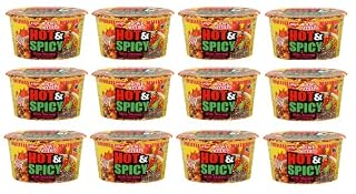 UPC 070662196625 product image for Nissin Bowl Noodles HOT & Spicy SHRIMP Flavor Microwavable and Spoonable Noodles | upcitemdb.com
