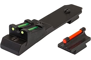 TruGlo Replacement 3-Dot Red Front & Green Rear Adjustable Lever Action Fiber-Optic Sight Set