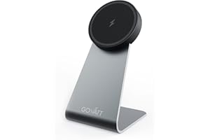 GOWATT MagSafe Charger Stand 15W Fast Charging Magnetic Charger, Compatible with Apple MagSafe Charger, Wireless Charger Compatible for iPhone 16 15 14 13 12 Series and Airpods (1 Pack)