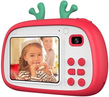 ChildrenS Camera Kids Camera Child Camera 1800W Pixels Front And Rear Dual Camera High Definition Digital Christmas Limited Edition Children Mini Cute Cartoon Camera Christmas Children With 32G Tf Ca