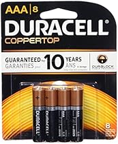 Duracell  Coppertop AAA Alkaline Batteries, 8 Count