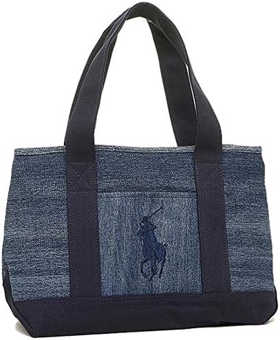 [ポロ ラルフローレン] トートバッグ POLO RALPH LAUREN 950260 デニム ネイビー [並行輸入品]