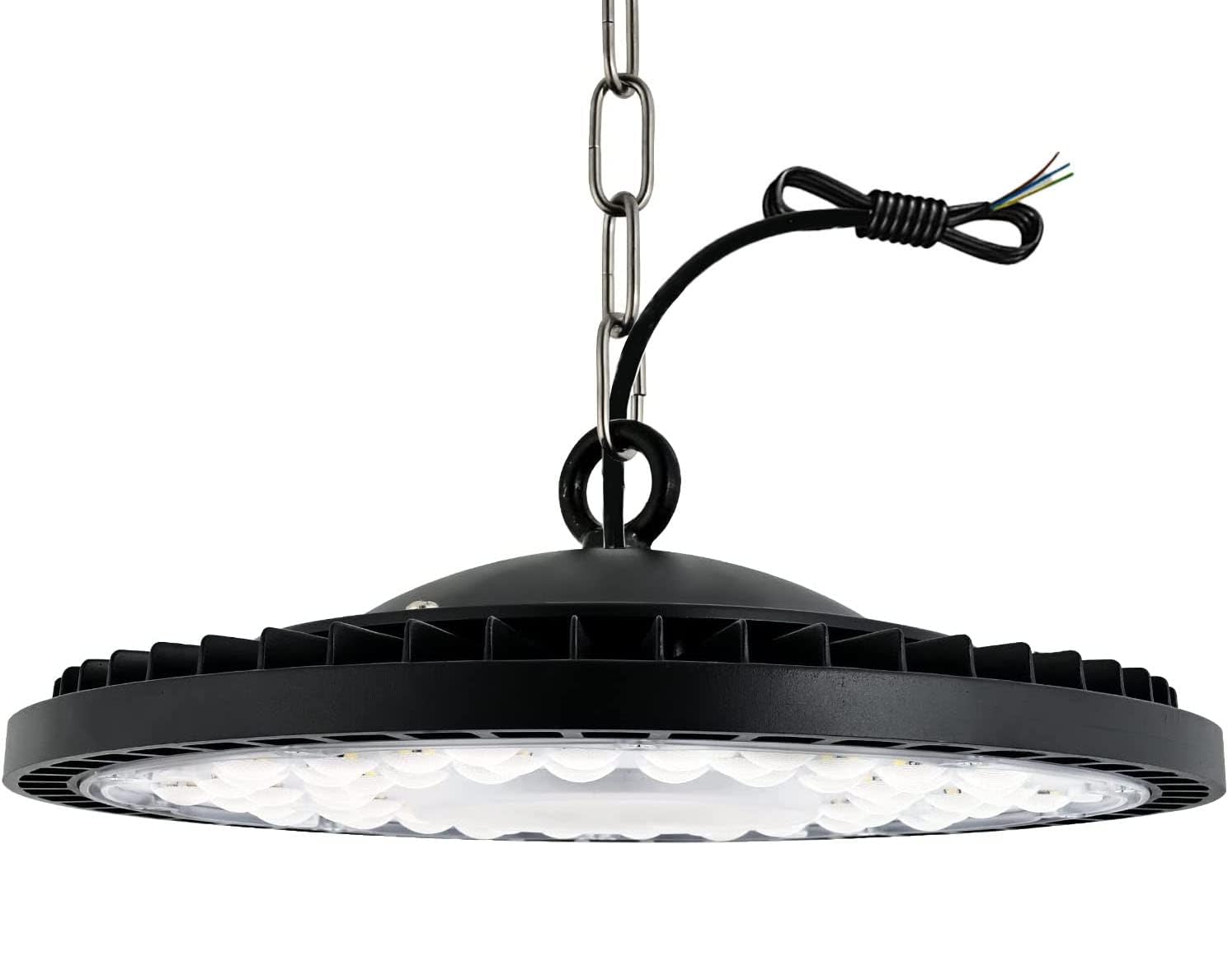 Jefedana UFO High Bay Light, UFO Lamp - 300W, 30000LM, 6500K Daylight, IP65 Waterproof Bay Light for Shop, Workshop