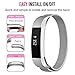 Oitom for Fitbit Alta HR Accessory Band and for Fitbit alta Band, (2 Size) Large 6.7