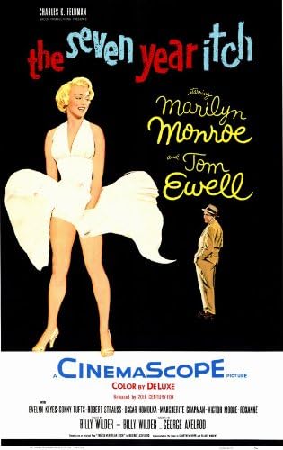 Amazon Com Movie Posters The Seven Year Itch 11 X 17 Lithographic Prints Posters Prints