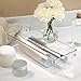 InterDesign Clarity Cosmetic Organizer Tray for Vanity Cabinet to Hold Makeup, Beauty Products - Clear