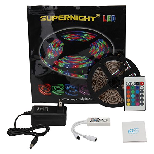 Supernight led light strip kit wifi wireless smart phon…