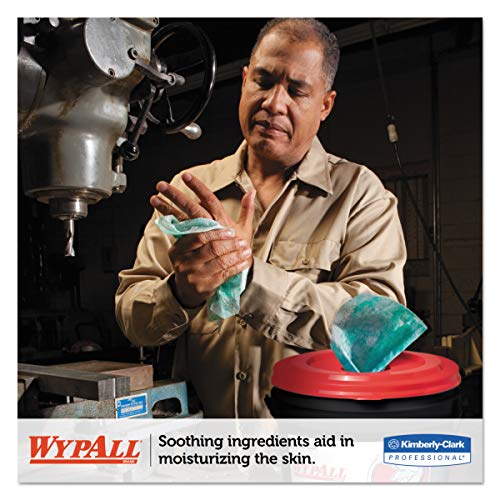 WypAll 91367CT Waterless Cleaning Wipes Refill Bags, 12 x 9, 75 per Pack (Case of 6)