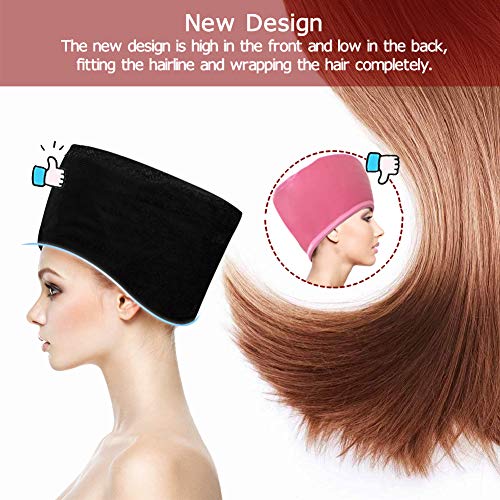 Totofac Heizkappe Haarpflege, Haarheizkappen Kopfpflegemütze für Tiefenpflegemittel, Haarpflegemütze mit elektrischem, 2 Temperaturmodi, Wärmehaube für häusliche Pflege geeignet