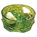 Native Spring No Mess Garlic Press Grater with a Twist, Peels Minces or Crushes for Quick Meal Preparation Green