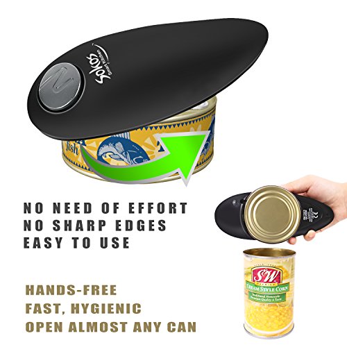 Electric Can Opener, Restaurant can opener, Smooth Edge Automatic Electric Can Opener! Chef's Best Choice