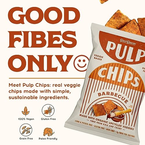 Pulp Pantry Grain Free Veggie Tortilla Chips, Corn Free, Potato Free