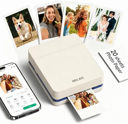 Nelko PP01 Instant Smartphone Photo Printer Portable