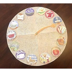 Simplicity Parenting Daily Rhythm Clock for Easing Anxiety, and Discipline Free Transitions for Parents with Young…