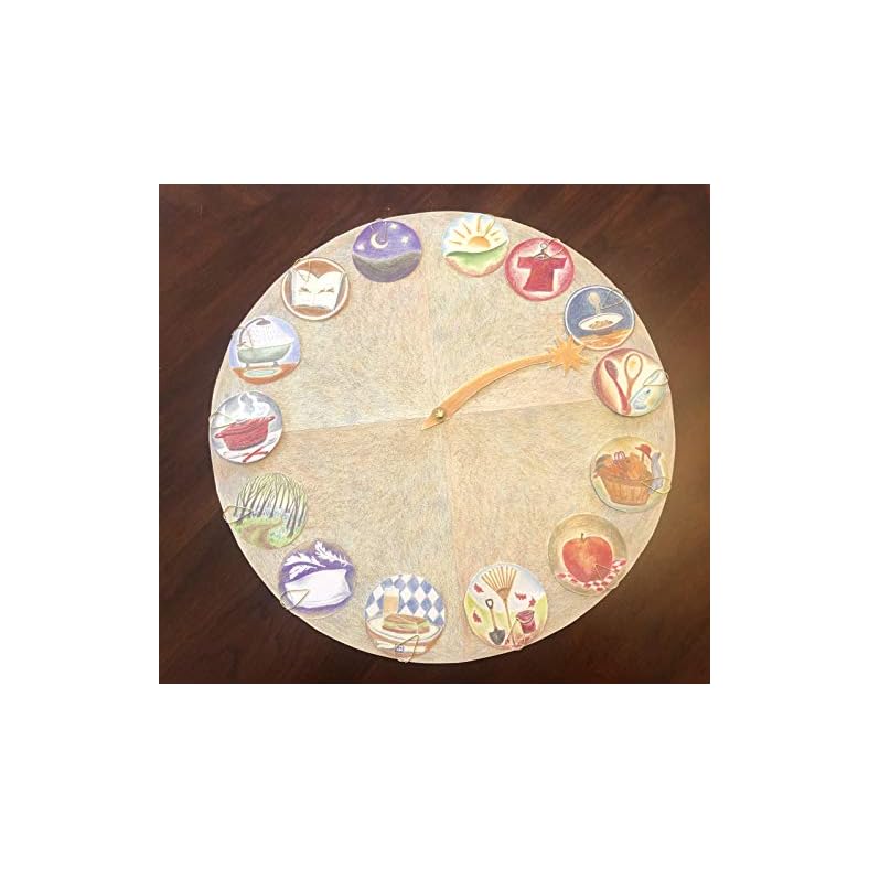 Simplicity Parenting Daily Rhythm Clock for Easing Anxiety, and Discipline Free Transitions for Parents with Young…