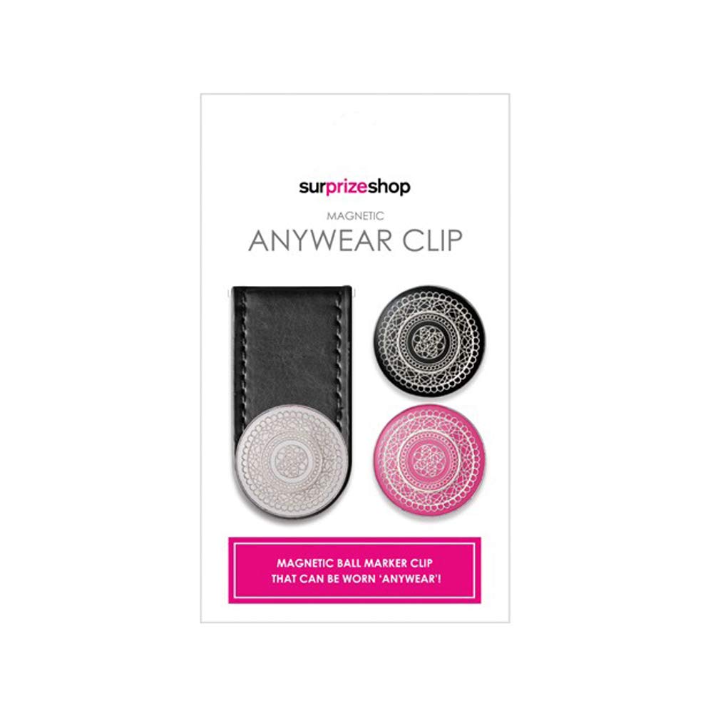 Women Golf Ball Marker Black Amazon.co.uk
