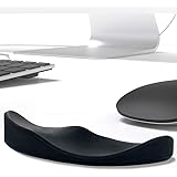 Palm Rest Support Mouse Wrist Rest Support for Office Computer Laptop Typing Pain Relief Black