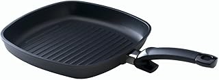 Fissler special grill / Grill-Pfanne (28 x 28 cm) beschichtete Bratpfanne, Aluminium-Steakpfanne, antihaftversiegelt – alle Herdarten außer Induktion