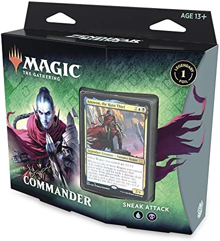 Magic: The Gathering Zendikar Rising Commander Deck Sneak Attack | 100 Card Ready-to-Play Deck | 1 Foil Commander | Blue-Black price in Saudi Arabia | Amazon Saudi Arabia | kanbkam Magic: The Gathering Zendikar Rising Commander Deck Sneak Attack | 100 Card Ready-to-Play Deck | 1 Foil Commander | Blue-Black price in Saudi Arabia | Amazon Saudi Arabia | kanbkam