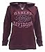 Harley-Davidson Women's Distressed H-D Pullover Hoodie, Dark Plum 5H38-HB7C