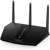 NETGEAR Nighthawk WiFi 6 Router (RAX29) - Security Features, Dual-Band Gigabit Router, AX2400 Wireless Speed (Up to 2.4 Gbps), Covers Up to 2,000 sq.ft. and 20 Devices