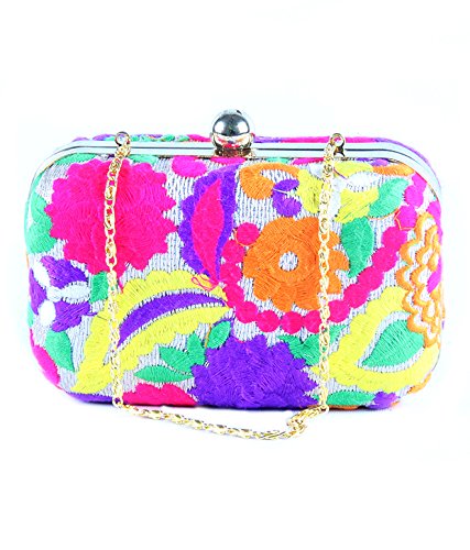 SAISHA Womens Clutch (Multi-Color)