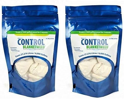 Swell Control Blanketweed 2 Pack. Blanketweed Treatment And Killer For Ponds. Superb Pond Algae Remover, Blanketweed Control