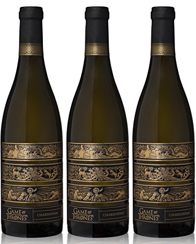 Game Of Thrones 3 Bottle Chardonnay Sampler Pack, 3 x 750mL White Wine