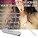 Tongue Scraper Surgical Steel for Adults, Tongue Cleaner Stainless Steel for Kids, Tongue Scraper Dishwasher Safe for Oral Hygiene Care and Cure Bad Breath (1 Pack)