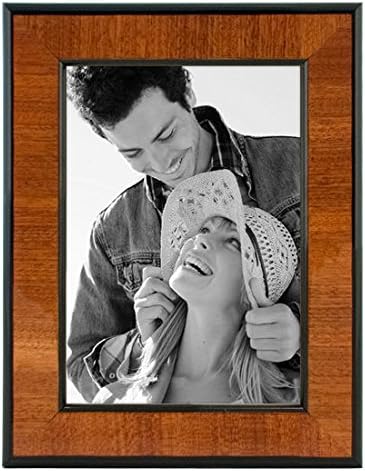 Malden International 8x10 Burlwood Picture Frame, Set of 2