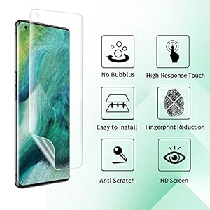AiMok Pellicola Protettiva Compatibile con Oppo Find X2 PRO 5G, 2 Proteggi Schermo in Pellicola TPU + 2 Proteggi… - immagine 3