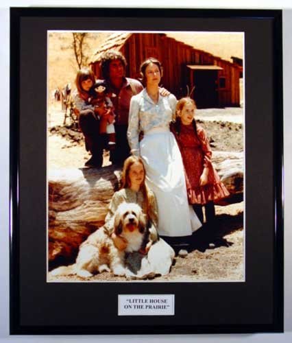 LITTLE HOUSE ON THE PRAIRIE/FRAMED PHOTO
