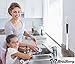 Water Bottle Brush Set, Dish Brush, Good Grip for Narrow Neck. Triple Storage Hook. Cleans Sports Bottles, Straws, Baby Bottles Hydro Flask Sippy Cups Brush Set