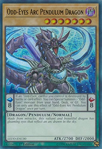 Odd-Eyes Arc Pendulum Dragon - LEDD-ENC00 - Ultra Rare - 1st Edition - Legendary Dragon Decks (1st Edition)
