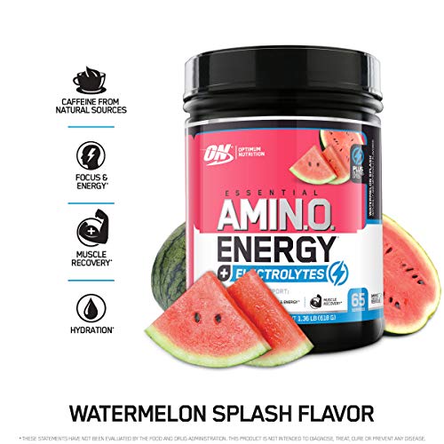 Optimum Nutrition Amino Energy + Electrolytes Powder Pre Workout