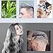 anmas rucci Hair Color Wax Temporary Hairstyle Cream Instant Colored Clay Styling Clay Unisex DIY Hair Color Wax Mud Dye Cream Temporary Modeling 120g (Grey)
