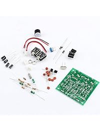 Yosoo Jamón 40 m CW Onda Corta de Radio Transmisor Receptor versión 4.1 7.023 7.026 MHz QRP Pixie Kit de bricolaje con zumbador