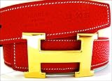 Sports Hermes Belt Red 90cm,32mm
