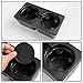 For 2007-2014 Chevy Silverado Avalanche Suburban GMC Sierra Yukon Escalade Floor Console Dual Cup Holder Insert Drink Holder Replaces OEM 19154712