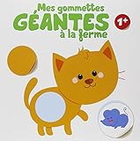 Gomettes géantes 1+: Ferme (French Edition) by