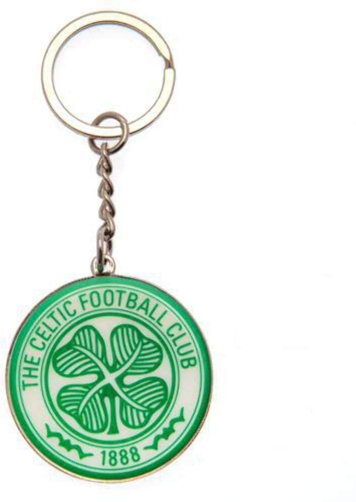 Glasgow Celtic Official Metal Crest Keyring