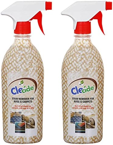 Clecide Stain Remover for Rugs and Carpets Liquid - 500 ml Pack of 2