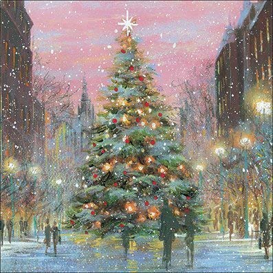 Charity Christmas Cards Alm5189 In Aid Of The National Autistic Society The City Tree Pack Of 8 Cards Buy Online In Dominica At Dominica Desertcart Com Productid 48967424