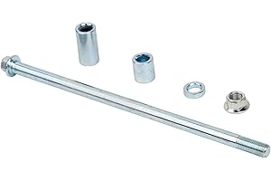 Mokuo 12mm 310mm Front Rear Axle with Bushing 5mm 22mm 38mm Fit for Pit Dirt Bike Moped Scooter QUAD ATV Mini Bike Parts